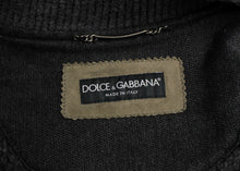 Load image into Gallery viewer, Dolce &amp; Gabbana Elegant Leather &amp; Wool Blend Jacket
