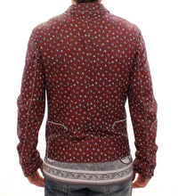 Load image into Gallery viewer, Dolce &amp; Gabbana Exclusive Boxer Print Bordeaux Leather Jacket
