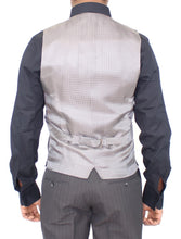 Load image into Gallery viewer, Dolce &amp; Gabbana Elegant Gray Striped Dress Vest
