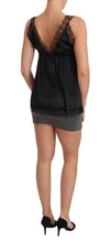Load image into Gallery viewer, Dolce &amp; Gabbana Sultry Silk Blend Lingerie Top in Black
