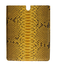 Load image into Gallery viewer, Dolce &amp; Gabbana Yellow Snakeskin P2 Tablet eBook Cover
