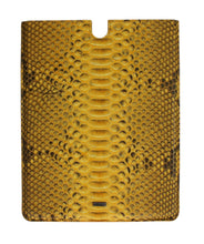 Load image into Gallery viewer, Dolce &amp; Gabbana Yellow Snakeskin P2 Tablet eBook Cover
