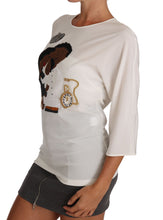 Load image into Gallery viewer, Dolce &amp; Gabbana Elegant Silk Blend Crewneck Blouse
