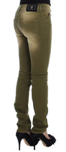 Load image into Gallery viewer, Cavalli Green Wash Slim Fit Cotton Stretch Jeans
