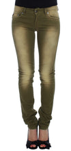 Load image into Gallery viewer, Cavalli Green Wash Slim Fit Cotton Stretch Jeans
