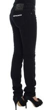 Load image into Gallery viewer, Cavalli Chic Slim Skinny Black Jeans
