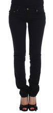 Load image into Gallery viewer, Cavalli Chic Slim Skinny Black Jeans
