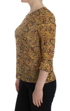 Load image into Gallery viewer, Dolce &amp; Gabbana Multicolor Mosaic Print Silk Blouse T-shirt
