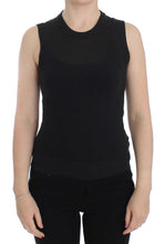 Load image into Gallery viewer, Dolce &amp; Gabbana Elegant Black Sleeveless Pullover Vest
