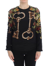 Load image into Gallery viewer, Dolce &amp; Gabbana Elegant Medieval Print Silk Blouse
