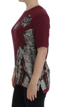 Load image into Gallery viewer, Dolce &amp; Gabbana Enchanted Sicily Silk Blouse with Knight Print
