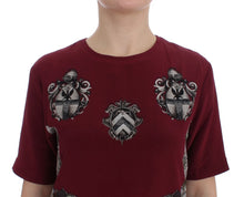 Load image into Gallery viewer, Dolce &amp; Gabbana Enchanted Sicily Silk Blouse with Knight Print
