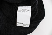 Load image into Gallery viewer, Dolce &amp; Gabbana Elegant Gray Wool Cardigan Sweater
