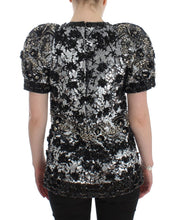 Load image into Gallery viewer, Dolce &amp; Gabbana Crystal Embellished Knight Inspired Top
