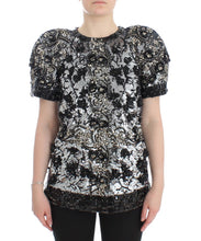 Load image into Gallery viewer, Dolce &amp; Gabbana Crystal Embellished Knight Inspired Top
