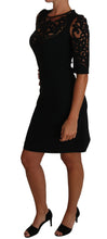 Load image into Gallery viewer, Dolce &amp; Gabbana Elegant Black Cut-Out Detail Dress

