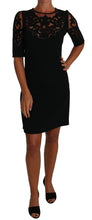 Load image into Gallery viewer, Dolce &amp; Gabbana Elegant Black Cut-Out Detail Dress
