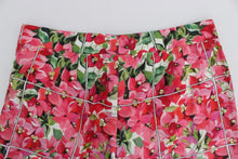 Load image into Gallery viewer, Dolce &amp; Gabbana Multicolor Floral Silk Capri Pants
