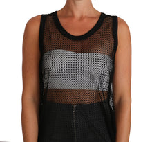 Load image into Gallery viewer, Dolce &amp; Gabbana Elegant Sleeveless Black Mesh Top
