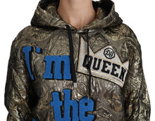 Load image into Gallery viewer, Dolce &amp; Gabbana Im The Queen Multicolor Hoodie Sweatshirt
