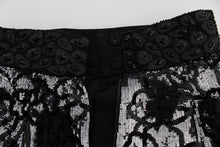 Load image into Gallery viewer, Dolce &amp; Gabbana Sequined High Waist Designer Mini Shorts
