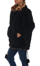 Load image into Gallery viewer, Dolce &amp; Gabbana Elegant Black Lamb Fur Short Coat
