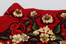 Load image into Gallery viewer, Dolce &amp; Gabbana Enchanted Sicilian Rose Embroidered Mini Shorts
