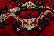 Load image into Gallery viewer, Dolce &amp; Gabbana Enchanted Sicilian Rose Embroidered Mini Shorts
