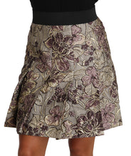 Load image into Gallery viewer, Dolce &amp; Gabbana Elegant Floral A-Line Jacquard Skirt
