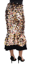 Load image into Gallery viewer, Dolce &amp; Gabbana Sequin Embellished High-Waist Pencil Skirt
