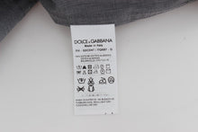 Load image into Gallery viewer, Dolce &amp; Gabbana Elegant Gray Cotton Dress Shirt
