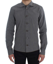 Load image into Gallery viewer, Dolce &amp; Gabbana Elegant Gray Cotton Dress Shirt
