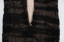 Load image into Gallery viewer, Dolce &amp; Gabbana Elegant Black Floral Bodycon Maxi Dress
