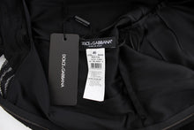 Load image into Gallery viewer, Dolce &amp; Gabbana Elegant Black Floral Lace Maxi Dress
