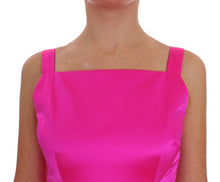 Load image into Gallery viewer, Dolce &amp; Gabbana Elegant Silk Full Length Pink Sheath Dress
