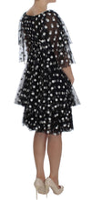 Load image into Gallery viewer, Dolce &amp; Gabbana Elegant Polka Dotted Ruffled Dress
