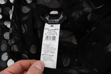 Load image into Gallery viewer, Dolce &amp; Gabbana Elegant Polka Dotted Ruffled Dress
