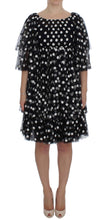 Load image into Gallery viewer, Dolce &amp; Gabbana Elegant Polka Dotted Ruffled Dress
