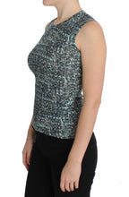 Load image into Gallery viewer, Dolce &amp; Gabbana Elegant Blue Wool Vest Pullover Top
