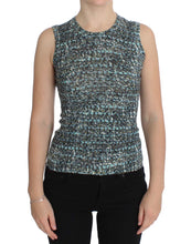 Load image into Gallery viewer, Dolce &amp; Gabbana Elegant Blue Wool Vest Pullover Top
