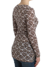 Load image into Gallery viewer, Cavalli Elegant Floral Lace Longsleeve Top
