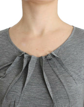 Load image into Gallery viewer, Cavalli Elegant Gray Cashmere-Blend Jumper
