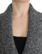 Load image into Gallery viewer, Cavalli Elegant Gray Wool Blend Cardigan
