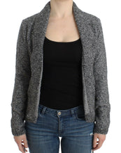 Load image into Gallery viewer, Cavalli Elegant Gray Wool Blend Cardigan
