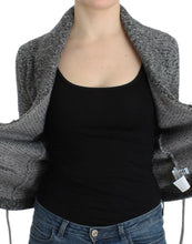 Load image into Gallery viewer, Cavalli Elegant Gray Wool Blend Cardigan
