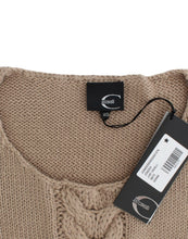 Load image into Gallery viewer, Cavalli Beige knitted wool sweater
