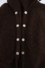 Load image into Gallery viewer, Cavalli Elegant Short Sleeved Brown Cardigan
