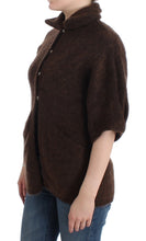 Load image into Gallery viewer, Cavalli Elegant Short Sleeved Brown Cardigan
