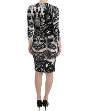 Load image into Gallery viewer, Cavalli Elegant Printed Jersey Sheath Dress
