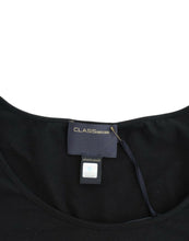 Load image into Gallery viewer, Cavalli Elegant Cap Sleeve Black Top
